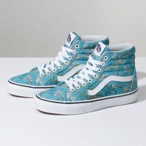 Vans Limited Edition Vincent Van Gogh Almond Blossom Sk8-Hi Shoes
